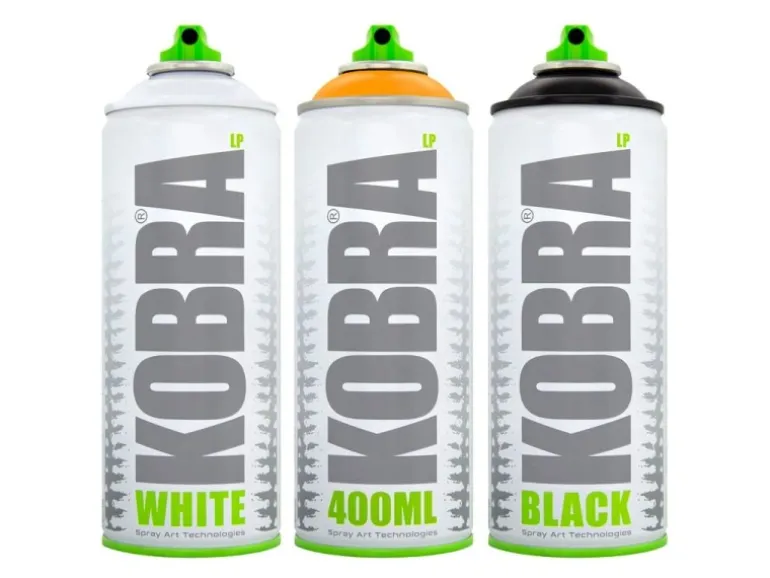 Kobra LP Buntlack Spray 400ml Weiss Matt