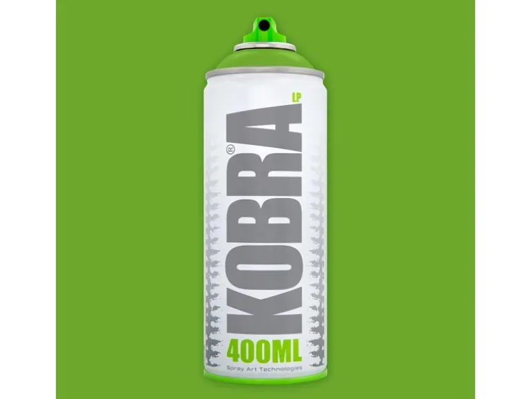 Kobra LP Buntlack Spray 400ml Gelbgrün Matt