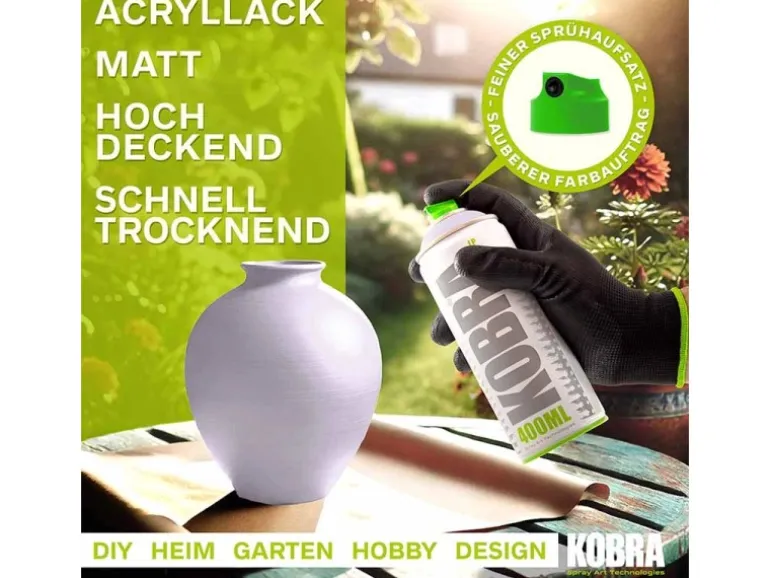 Kobra LP Buntlack Spray Pastell 400ml Pastellviolett Matt