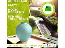 Kobra LP Buntlack Spray Pastell 400ml Helltürkis Matt