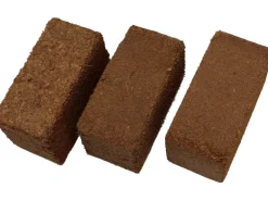 Kokosfaser Ziegel mini - Bodengrund für Terrarien, Insektarien - 3er Set (3 x 2)