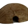 Kokoshöhle Versteck für Schlangen, Insekten, Spinnen und Nager - längs halb