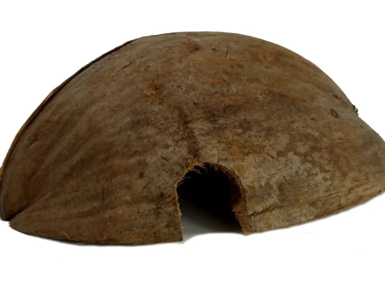 Kokoshöhle Versteck für Schlangen, Insekten, Spinnen und Nager - längs halb