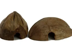 Kokoshöhle Versteck für Schlangen, Insekten, Spinnen und Nager - 1 x längs/Quer