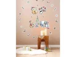 Komar Deko-Sticker Winnie Pooh Christmas 50 cm x 70 cm