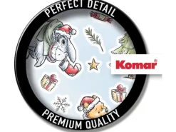 Komar Deko-Sticker Winnie Pooh Christmas 50 cm x 70 cm