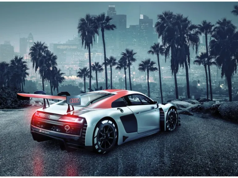Komar Fototapete Audi R8 L.A. 368 x 254 cm