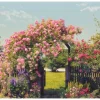Komar Fototapete Rose Garden 368 cm x 254 cm FSC®