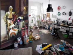 Komar Fototapete STAR WARS Three Droids 184 cm x 254 cm FSC®