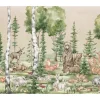 Komar Fototapete Tiere Grün 4 x 2,50 m 612804