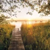 Komar Fototapete Vlies Lakeside 300 x 250 cm