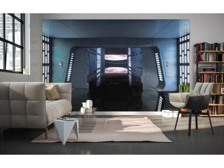 Komar Fototapete Vlies Star Wars Death Star Floor 400 x 250 cm