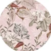 Komar Selbstklebende Runde Tapete Adorn Rosa Ø 125 cm 611161