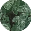 Komar Vlies Fototapete Novel Monstera Selbstklebend Ø 125 cm