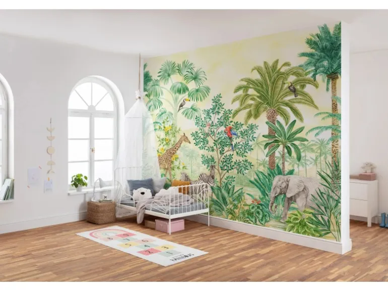 Komar Vliesfototapete Jungle Adventure 350 cm x 280 cm