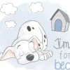 Komar Wandbild 101 Dalmatian Bedtime 30 x 40 cm