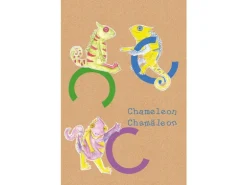 Komar Wandbild ABC Animal C 50 x 70 cm