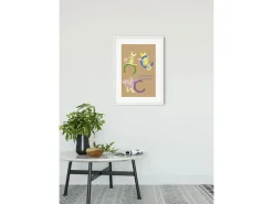 Komar Wandbild ABC Animal C 50 x 70 cm