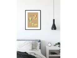 Komar Wandbild ABC Animal V 40 x 50 cm