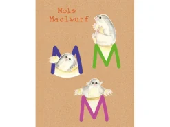 Komar Wandbild ABC Animal M 40 x 50 cm