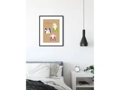 Komar Wandbild ABC Animal M 40 x 50 cm