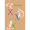 Komar Wandbild ABC Animal X 50 x 70 cm