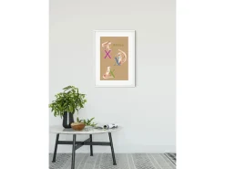 Komar Wandbild ABC Animal X 50 x 70 cm