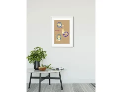 Komar Wandbild ABC Animal Q 50 x 70 cm