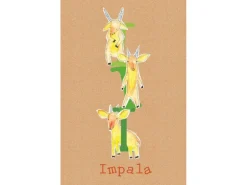 Komar Wandbild ABC Animal I 50 x 70 cm