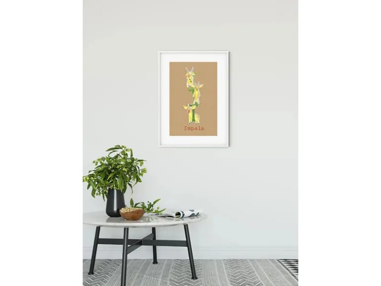 Komar Wandbild ABC Animal I 50 x 70 cm