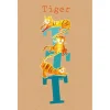 Komar Wandbild ABC Animal T 50 x 70 cm