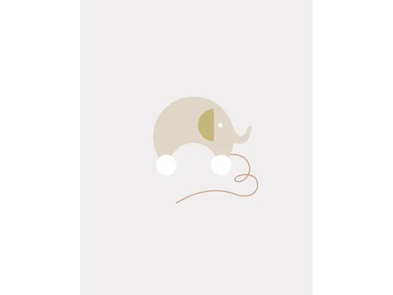 Komar Wandbild Baby Happy 30 x 40 cm