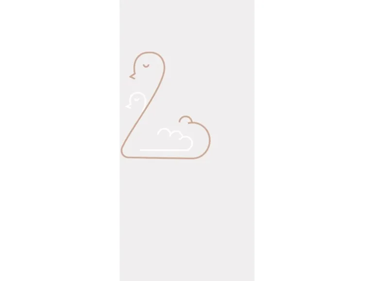 Komar Wandbild Baby Welcome 50 x 70 cm