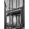 Komar Wandbild Brooklyn Bridge 50 x 70 cm