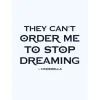 Komar Wandbild Cinderella Quote 30 x 40 cm