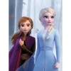Komar Wandbild Frozen Sisters Wood 50 x 70 cm