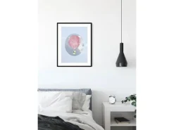 Komar Wandbild Happy Blue 40 x 50 cm