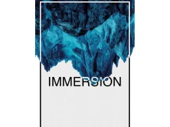 Komar Wandbild Immersion Blue 50 x 70 cm