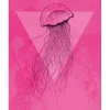 Komar Wandbild Jellyfish Pink 40 x 50 cm