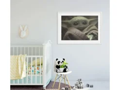 Komar Wandbild Mandalorian The Child Cute Face 40 cm x 30 cm