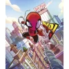 Komar Wandbild Marvel Spider-Man THWIP 40 cm x 50 cm Bunt