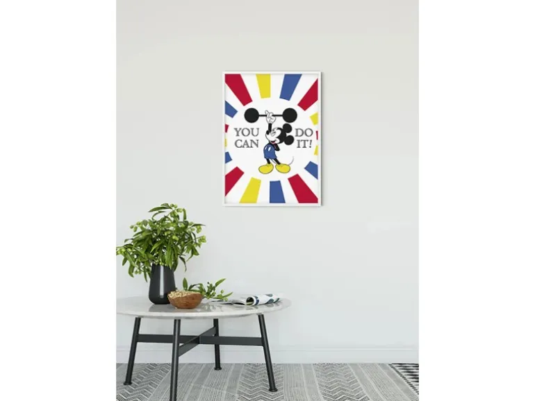 Komar Wandbild Mickey Mouse Do it 40 x 50 cm