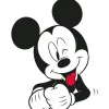 Komar Wandbild Mickey Mouse Lines 30 x 40 cm
