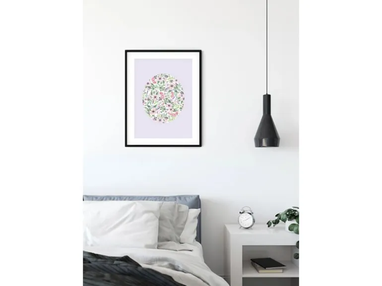 Komar Wandbild Shelly Lavender 40 x 50 cm