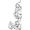 Komar Wandbild Snow White Dwarfs 50 x 70 cm
