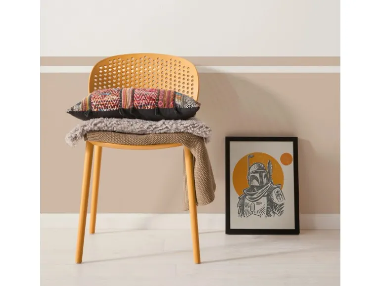 Komar Wandbild Star Wars Boba Fett Illustration Iconic 30 cm x 40 cm Beige