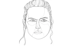Komar Wandbild Star Wars Rey 30 x 40 cm