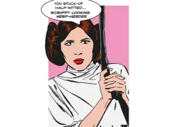 Komar Wandbild Star Wars Leia 50 x 70 cm