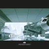 Komar Wandbild Star Wars Shuttle 70 x 50 cm