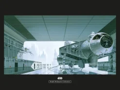 Komar Wandbild Star Wars Shuttle 70 x 50 cm